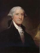 Gilbert Stuart George Washington oil painting